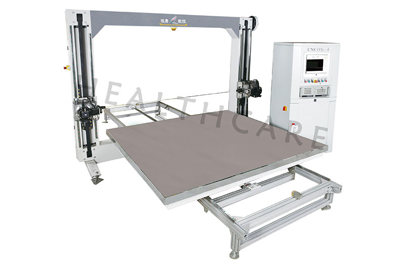 Cortadora de Contornos Horizontal CNC, con Mesa Giratoria CNCHK-4