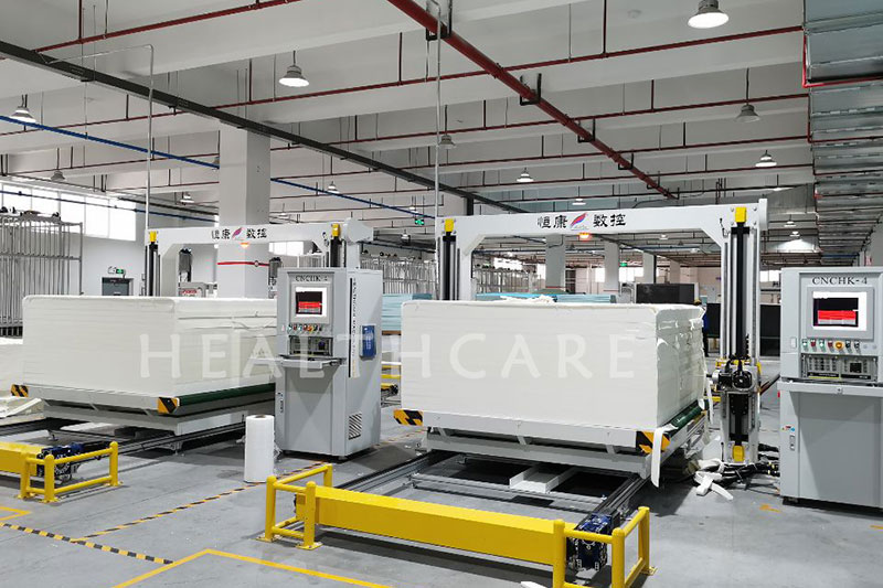 Cortadora de Contornos Horizontal CNC, con Mesa Giratoria CNCHK-4